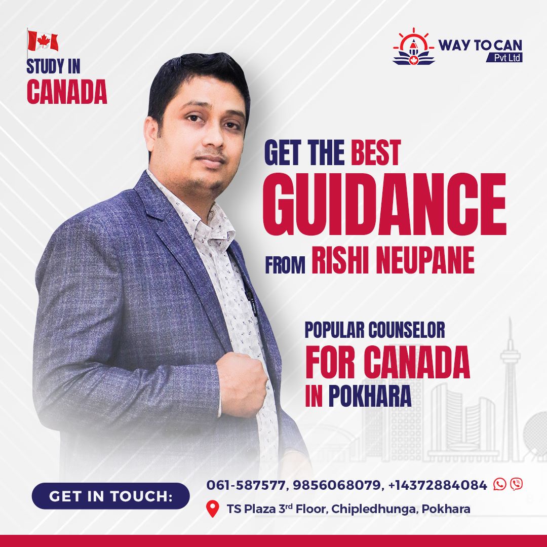 Study in Canada from Pokhara
