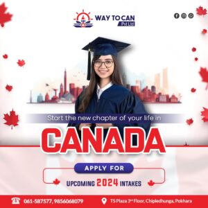 Study in Canada from Pokhara