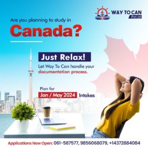 Study in Canada from Way to Can Pokhara